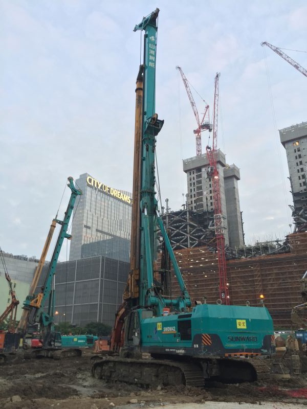 beat365官网全系列地下工程装备全面进入澳门市场