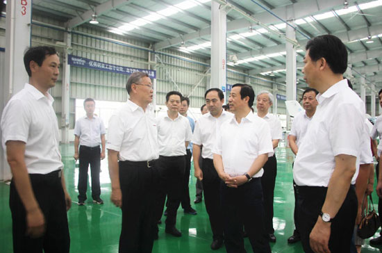 达哲省长调研beat365官网科技：要抓住通航发展的机遇