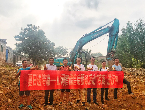 到了市场一线才知道，beat365官网挖机客户都是铁杆粉丝