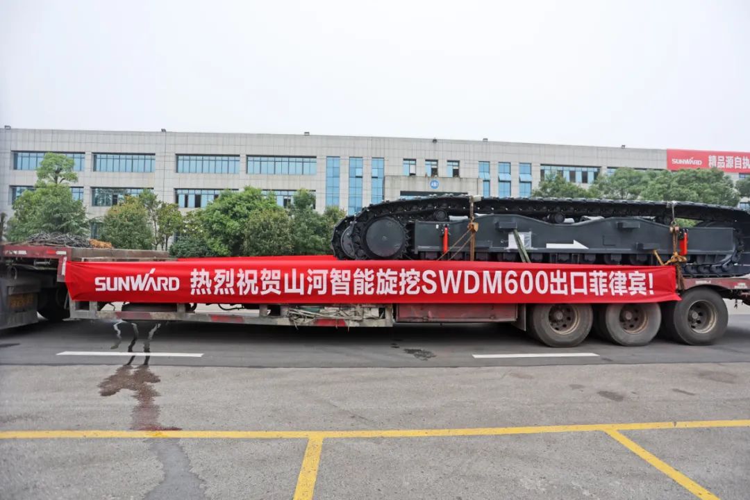 beat365官网最大旋挖钻机出口菲律宾，开启拓展海外市场新篇章