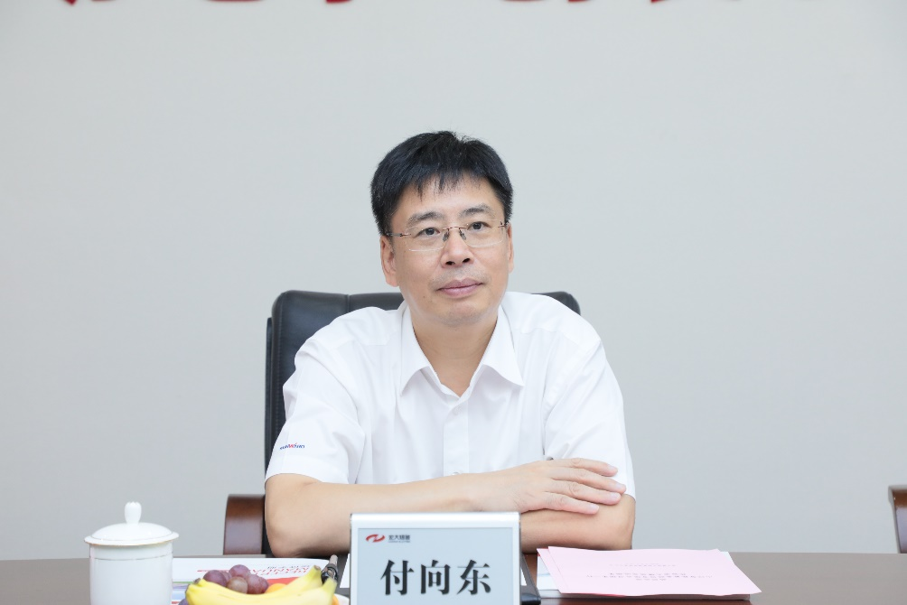 携手合作,共谋未来|beat365官网董事长付向东一行拜访宏大爆破集团